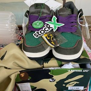 Skate sta Bape bapesta shoes 10 men’s